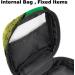 Reusable Menstruation Pad Bag with Zipper | Eco-Friendly Women's Tampon & Napkin Organizer - Avocado & Leaves Design - Buy Online on GoSupps.com