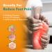 Metatarsal Pads for Men & Women | Ball of Foot Cushions - Reduce Friction 1/4" Thick 6 Pairs - Skin Color - Shop Internationally - Buy Online on GoSupps.com
