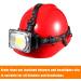 XPOOP 12-Piece Helmet Clips for Headlights | Black Hardhat & Headlamp Clips | Universal Headlight Hooks for FEEUBENT & Protective Helmets - Buy Online on GoSupps.com