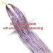 Feather Hair Extension Synthetic long Hair Tinsel 20 Strands Fairy Hair Hair Extensions 22 inch 16 Colors crochet hair extension set (Color : 7 Size : 22inch-55cm) 22inch-55cm 7 - Buy Online on GoSupps.com