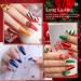Dip Powder Nail Kit Starter 6 Colors Christmas Glitter Set | Base Top Coat Activator | French Manicure | No LED Lamp Needed - Dip-9pcs-03 - Buy Online on GoSupps.com