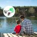 Buy LATRAT 50-Piece Fishing Bell Set - Outdoor Fishing Accessories & Bite Indicator Bells (Red & Green) | International Shipping - Buy Online on GoSupps.com