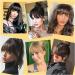 Clip in Fringe Synthetic Hair Frange Bangs Clip In Hair Extensions Natural False Hair Blunt Bangs for Women Daily Use Hair Accessories Bangs Hair Clip(18-613) 10inches 18-613 - Buy Online on GoSupps.com