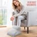 Rechargeable Heated Foot Warmer - Non-Slip Full Wrap Heater for Thick Feet | Cozy Support for Men & Women - Gray - Buy Online on GoSupps.com