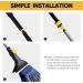 Yocada Heavy Duty Cotton Wet Mop - Commercial Grade, Industrial Strength with Telescopic Iron Pole - 55.1 Inches - Buy Online on GoSupps.com