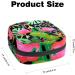 Stylish Menstruation Pad Bag with Zipper | Cute Flamingo Napkin & Tampon Bag for Women & Girls - Buy Online on GoSupps.com
