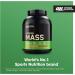 Optimum Nutrition Serious Mass Protein Powder High Calorie Weight Gainer 2.73 kg - Chocolate Peanut Butter, 25 Vitamins & Minerals, Creatine, Glutamine | 8 Servings - Buy Online on GoSupps.com