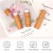 6 Refillable Bamboo Lip Balm Tubes - Merysan 5ml Empty Lipstick Sleeves for DIY Homemade Lip Balm - Buy Online on GoSupps.com