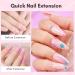 Makartt Poly Nail Gel 50ML Builder Gel Extension - White Pink Nude Clear Rosy Cheeky Design - for Technician Starter DIY Salon - Buy Online on GoSupps.com