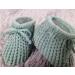 Royal Icon Baby Booties 0-3 Months - Warm & Safe Baby Slippers for Boys & Girls - Newborn Sage Green Booties Ri401 - Buy Online on GoSupps.com