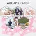 Skycase 100 Compressed Towels - Portable Mini Face Cloths for Travel Camping & Hotels - Breathable Cotton Tablets - Pink - Buy Online on GoSupps.com