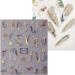 JMEOWIO Marble French Tip Nail Art Stickers - 8 Sheets Self-Adhesive Wave Line Decals for Nail Design Decoration - Buy Online on GoSupps.com
