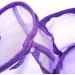 2pc Mesh Knitting Yarn Storage Bag Set - Purple Organizer for Round Yarn Balls | Ideal for Knitting Enthusiasts - Buy Online on GoSupps.com