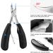 Toenail Clippers Precision Nail Clippers Toenail Cutter for Thick or Ingrown Toenails Heavy Duty Stainless Steel Cuticle Scissors Nail Nippers - Buy Online on GoSupps.com