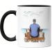 Personalized Kiddle-Design Dog Dad Mug - Black Gift for Dog Owners & Dog Lovers - Buy Online on GoSupps.com