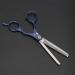 Professional Aluminum Hair Cutting Thinning Scissors Blue Suitable for Professional Barber Salon and Home Daily Use Made for Cutting and Thinning Your Hair
