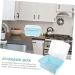 Buy Cabilock Plastic Dish Drying Box - Kitchen Water Drain Basket & Sieve | Baby Blue Tableware Storage - Buy Online on GoSupps.com