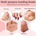 100pcs 180 Grit Pink Small Sanding Bands for Nail Drill | Includes 2 Upgrade Mandrels | Ideal for Manicure Nail Salons & Enthusiasts - Buy Online on GoSupps.com