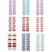 Semi Cured Gel Nail Polish Stickers Fashion Classical Nails Strips Waterproof Adhesive Full Wraps Gel Nail Art Stickers Semi Cured Gel Nail Strips Starter Kits BSG0329 - Buy Online on GoSupps.com