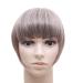 Bangs Hair Clip Fake Blunt Air Bangs Hair Clip-In Extension Synthetic Fake Fringe Natural False hairpiece For Women Clip In Bangs Hairpieces (Color : B3 M8 613)