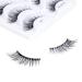 Dyafin 3D Eyelash Set - 4 Pairs of Natural Reusable Handmade Fake Lashes for Gorgeous Eyes - Buy Online on GoSupps.com
