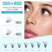 SISILILY 280pcs Lash Clusters - Fluffy 30D & 40D Individual Eyelash Extensions with Bond Seal Remover & Tweezers - Mega D Curl False Eyelashes Kit for International Shipping - Buy Online on GoSupps.com