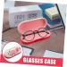 Solustrie Double-Lodged Glasses Case - Wear-Resistant Holder & Travel Accessories with Mirror Film | Ideal for International Shipping - Buy Online on GoSupps.com