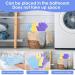 Sibba Bamboo Peeling Gloves - 6 Pack Exfoliating Body Washcloths for Shower & Spa - Luffa Massage Glove in Yellow Blue & Violet - Buy Online on GoSupps.com