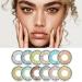2 Colored Gray Cosmetic Contact Lenses for Daily Beauty & Parties | Hema - International Shipping - Buy Online on GoSupps.com