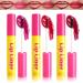 EONFAVE Peel-Off Lip Pencil 3 Colors Matte Finish Long-Lasting Removable Waterproof and Smudge-Proof Highly Pigmented Lipstick Transmission Resistant