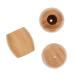 Healeeved 3st toothbrush base made of bamboo shower bath toothbrush racks for toothpaste holder worktop Rinse cup rustic toothbrush holder tooth brickwear child tablet household