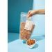 KoRo KoRo - Organic Protein Mix with Tomato Flakes 1 kg - Roasted and Spiced Soybeans and Almonds - High Protein Content - Vegan