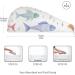 Rainbow Fishes Hair Towel 2 Pack - Super Absorbent Quick Dry Turbans for Women & Girls | Hair Drying Towels with Button Wrap - Buy Online on GoSupps.com