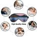SSIMOO Lake Under Sunset Print Eye Mask | Double-Sided Soft & Light Blocking for Better Sleep Quality - Buy Online on GoSupps.com