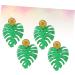 Healeved 2pairs Leaf Eardrop Earrings for Women Unique Rainbow Jewelry for Daily Wear and Parties Lightweight Design for Stylish Looks - Buy Online on GoSupps.com