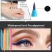 Stamp Eye Liner Pencil | Waterproof Liquid Stamp Eye Liner Pencil 4 Color Eye Stencil Makeup Tool With Star Moon Butterflies Heart Shapes for Parties - Buy Online on GoSupps.com