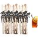 Gold Paper Straws - Bachelorette Decorations Straws | Cocktail Drink Bar Straws for Wedding Hen Girls Night Out Decorations Edorco 24pcs Women's Rose Gold Combination B - Buy Online on GoSupps.com