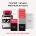 High Strength Methylcobalamin B12 1000mcg Tablets - Vegan Supplement for Energy Boost, Nerve Function, and Memory Support - 70 Tablets - Buy Online on GoSupps.com