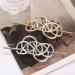 Celtic Hair Clips for Women - Vintage Hollow Metal Hairpins (Set of 4) for Weddings Parties & Office | Gold & Silver Styles - Buy Online on GoSupps.com
