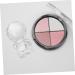 DRESSOOS 3pcs Platen Tool Eye Shadow Stamp Tool Makeup Powder Stamper Tamper Transparent Acrylic - Buy Online on GoSupps.com