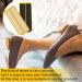 24 Pcs Women's Adhesive Heel Grips for High Heels & Loose Shoes - Black & Beige - Buy Online on GoSupps.com