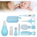 Baby Grooming Kit 8PCS - Healthcare & Grooming Set with Storage Bag - Blue - Buy Online on GoSupps.com