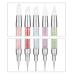 5pcs Dual Head Nail Art Brush Pens Silicone Dotting Tools for Manicure & Carving International Shipping - Buy Online on GoSupps.com