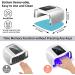 SUNYDOO 96W Rechargeable UV LED Nail Lamp - Cordless & Professional Curing Lamp for Fingernail and Toenail - Auto Sensor & Quick Dry - White - Buy Online on GoSupps.com