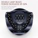 168W UV LED Gel Nail Lamp with 4 Timer Settings and Auto Sensor - Professional Nail Polish Dryer for Gel Curing - Buy Online on GoSupps.com