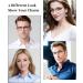 Luff Reading Glasses for Men & Women - Blue Light Blocking Computer Glasses Round Oversized with Spring Hinges - 4 Pack Mix Colors 2.0x 33 Dioptria - Glare Protection for Gaming & Visual Comfort - Buy Online on GoSupps.com