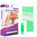 Body Wax Strips 64 Counts Waxing Strips Wax Strips for Hair Removal for Women and Men Wax Strips for Legs Bikini Area Armpit Body and Face Bikini Wax Strips Waxing Strips for Brazilian Wax with 40 Body Strips and...