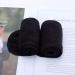 Facial Spa Headband - 2 Pcs Makeup Shower Bath Wrap Sport Headband Terry Cloth Adjustable Stretch Towel with Magic Tape Black+Black - Buy Online on GoSupps.com