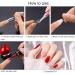 100 Pieces Artificial Fingernails Set with Glue & Nail Shaver - 10 Sizes - Perfect for Women & Girls - International Shipping - Buy Online on GoSupps.com
