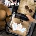 Quixotical 15-Piece Travel Cosmetics Container Set | Refillable Travel Bottles 30/50/100ml | BPA-Free Clamshell Bags for Trips & Camping - Buy Online on GoSupps.com
